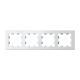 AtlasDesign Белый Рамка 4-ая, универсальная  ATN000104  SE