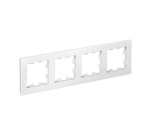 AtlasDesign Белый Рамка 4-ая, универсальная  ATN000104  SE