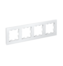 AtlasDesign Белый Рамка 4-ая, универсальная  ATN000104  SE