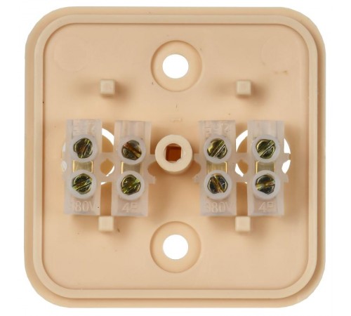 Коробка распределительная КМ для о/п 50х50х20мм сосна  UKO10-050-050-020-K34-E  IEK