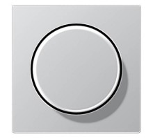 Накладка на роторные диммер 5544.0*VEINS; термопласт; алюминий  EP1540BFEXAL  Jung