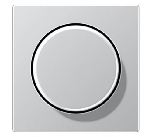 Накладка на роторные диммер 5544.0*VEINS; термопласт; алюминий  EP1540BFEXAL  Jung