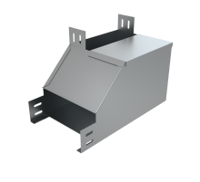 Угол вертикальный внутренний L 50х50 мм с разворотом трассы на 90 град  NLPD90-50-50-L  КМ-профиль