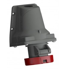 Розетка для монтажа на поверхность Easy&Safe 432ERS9W, 32A, 3P+N+E, IP67, 9ч2CMA101255R1000 ABB