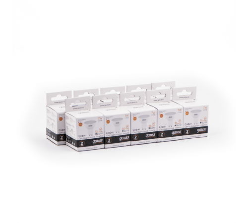 Лампа светодиодная LED Elementary MR16 GU10 7W 530lm 3000К  13617  Gauss