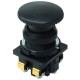 КЕ-021 У3 исп.2, черный, 1з+1р, гриб без фиксации, IP40, 10А, 660В, выключатель кнопочный (ЭТ)  ET506636  Электротехник