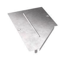 Крышка переходника левого Стандарт 500х300  PR16.10833  Промрукав