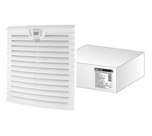 Вентилятор с фильтром универсальный ВФУ 305/271 м3/час 230В 64Вт IP54  SQ0832-0113  TDM