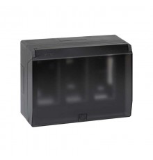 Simon CIMA 500 Бокс на 3 модуля 500CIMA с крышкой, наружный монтаж, 164х100х220мм, графит  51040003-038  Simon
