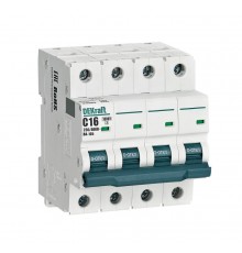 Выключатель автоматический четырехполюсный ВА-105 16А C 10кА  13189DEK  DEKraft