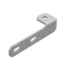 Кронштейн для консолей поддерживающий прямой, толщ. 3,0 мм, Сендзимир цинк, 055404  ККПП-3,0-СЦ   Ostec