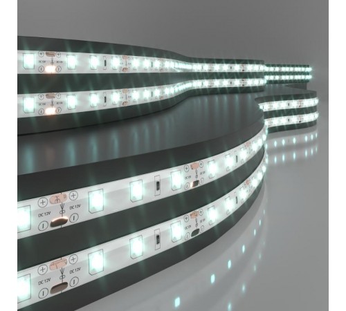 Лента светодиодная 60Led 4,8W IP65 6500K холодный белый 2835 12V 5 м в упак  a040996  Elektrostandard