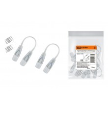 Коннектор для гибкого соединения неона SMD5050-RGB-220 B односторонний  SQ0331-1540  TDM
