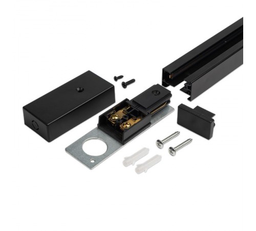 Шинопровод осветительный PTR 2M-BL чёрный 2м  5010710  Jazzway