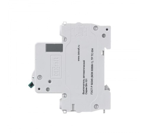 Выключатель автоматический  однополюсный ВА-101 20А C 4,5кА  11055DEK  DEKraft