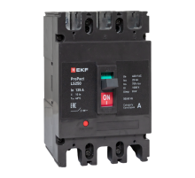 Выключатель автоматический LS250 25кА 3P 125А ProPact  mccb-250-25-3-125-ls  EKF