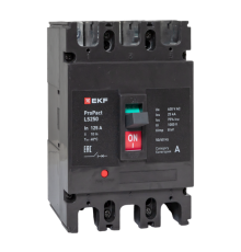 Выключатель автоматический LS250 25кА 3P 125А ProPact  mccb-250-25-3-125-ls  EKF