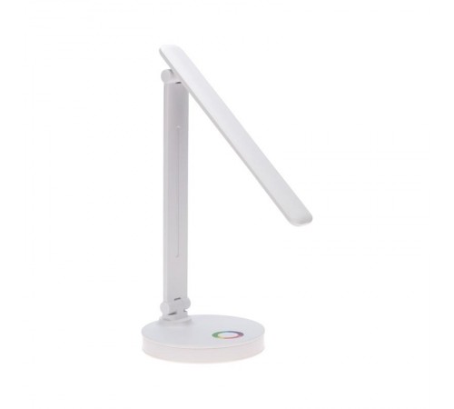 Светильник настольный с RGB-ночником, LED, 12Вт, 3 цвета свечения, диммируемый, на основании, белый  75-0226  REXANT