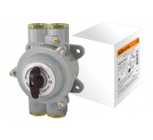 Пакетный переключатель ПП 2-63/Н2 2П 63А 220В, силуминовый корпус, IP56  SQ0723-0076  TDM