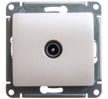 Glossa Перламутр TV Розетка оконечная 1DB  GSL000691  SE