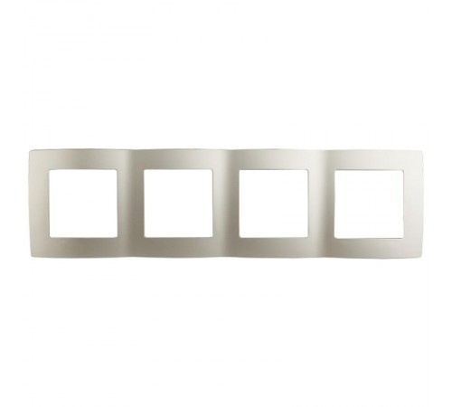 Рамка на 4 поста 12-5004-15  ,  перламутр  Б0019381  ЭРА