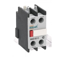 Приставка контактная доп.контакты 1НО+1НЗ ли  24100DEK  DEKraft