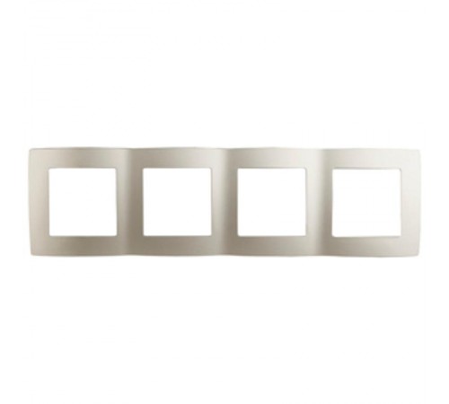 Рамка на 4 поста 12-5004-15  ,  перламутр  Б0019381  ЭРА
