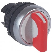 Переключатель с рукояткой - Osmoz - для комплектации - без подсветки - IP 66 - 2 положения с фиксацией - красный  023905  Legrand