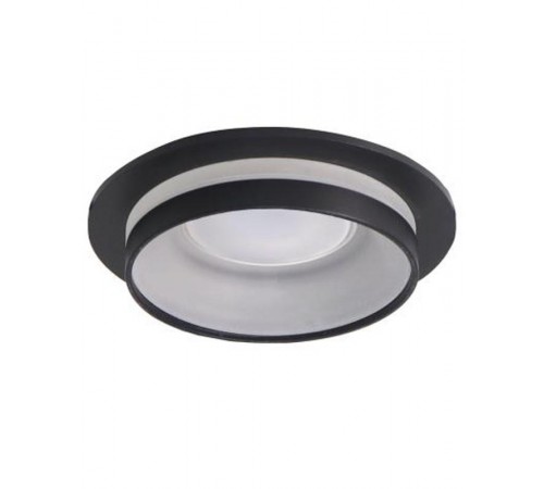 Светильник потолочный встраиваемый, MR16 G5.3, черный DL362  48812  FERON
