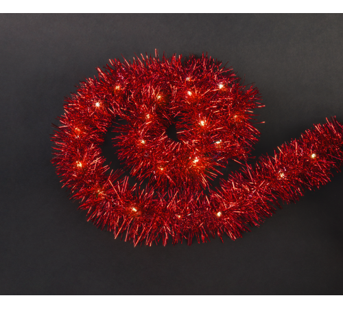 Гирлянда  95 064 NGF-D047-02 (мишура красная)  95064  Navigator