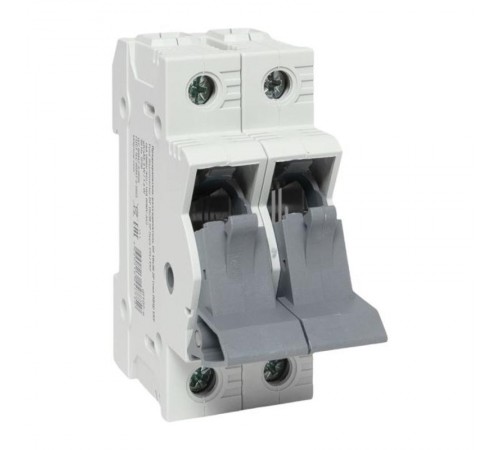 Предохранитель-разъединитель DF 10х38 2Р (тип ПВЦ)   df102-e  EKF