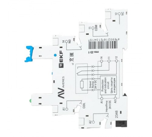 Разъем для реле РM slim 23/1 EKF  rms-23-1  EKF