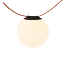 DK5552-BK Cветильник для трека-ремня Belty, серия Orb, со светодиодом, D180*H181мм, 48V DC, 10W, RA90, 120°, 4000K, IP20, черный, акрил