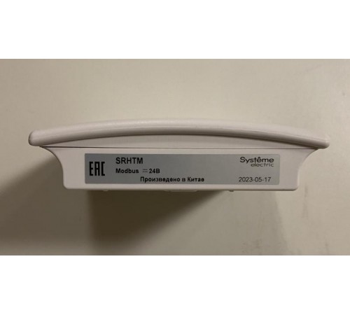 Датчик влажности и температуры комнатный, RS485 ModbusRTU =15...35В  SRHTM  SE