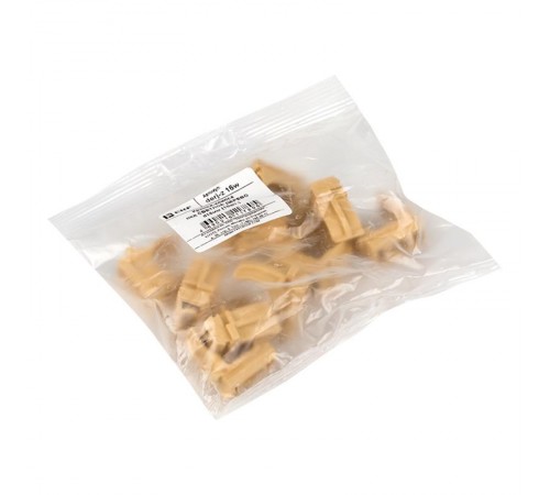 Крепеж-клипса под светлое дерево d16мм (10шт.) Plast EKF PROxima  derj-z-16w  EKF