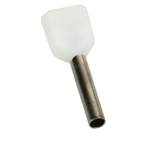 Наконечник штыревой втулочный под два провода OptiKit T-Shv2-PVC- 0,75-10(100шт)  278044  КЭАЗ