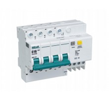 Выключатель автоматический дифференциального тока ДИФ-101 4п 16А C 30мА тип AC (7 мод)  15020DEK  DEKraft