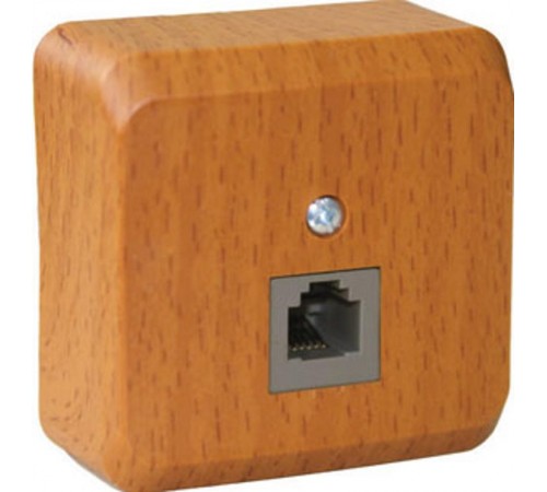 Этюд Бук О/У Розетка телефонная 1-ая  TELA-001T  SE