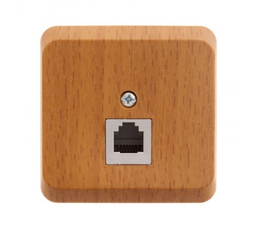 Этюд Бук О/У Розетка телефонная 1-ая  TELA-001T  SE