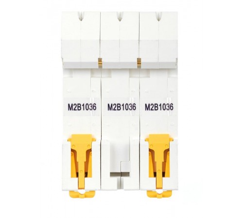 Выключатель автоматический трехполюсный M06N 3P B 10А 6кА ARMAT  AR-M06N-3-B010  IEK