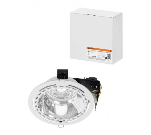 Светильник встраиваемый под лампу ЛВО 01 Downlight 20Вт КЛЛ Е27 IP20  SQ0342-0021  TDM