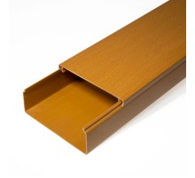 Кабель-канал бук 100х40 (8 м/уп) 2-й замок в п/э PR03.0206  Промрукав