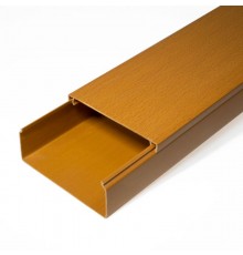 Кабель-канал бук 100х40 (24м/уп) 2-й замок  PR.025446  Промрукав