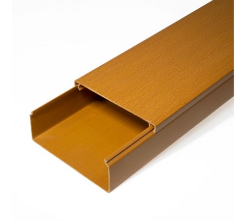 Кабель-канал бук 100х40 (24м/уп) 2-й замок  PR.025446  Промрукав