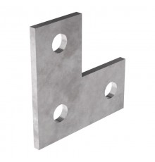 Пластина L-образная 3 отверстия HDZ  PR08.8840  Промрукав