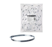 Хомут червячный, d 140-160 мм, оцинк (упак. 100 шт)  SQ1807-0360  TDM