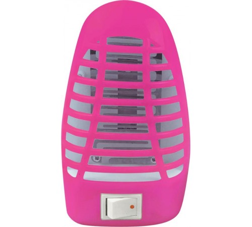 Ночник светодиодный москитный NLM 01-MP розовый с выключателем 230В  4690612029160  IN HOME