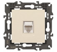 14-3107-02 Розетка RJ45, IP20, сл.кость  Б0034303  ЭРА