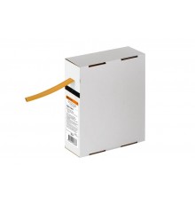 Термоусаживаемая трубка ТУТнг 8/4 желтая в коробке (10 м/упак)   SQ0518-0417  TDM