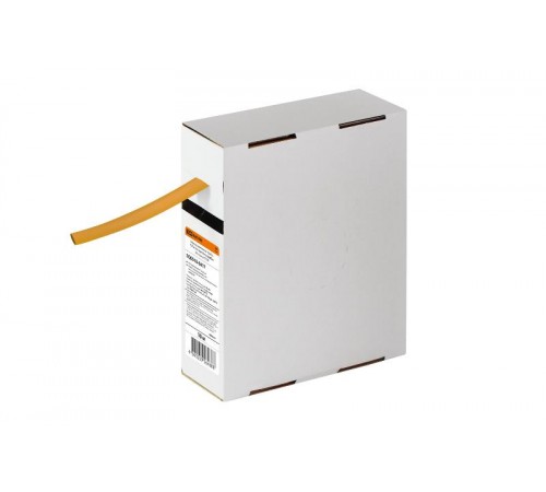 Термоусаживаемая трубка ТУТнг 8/4 желтая в коробке (10 м/упак)   SQ0518-0417  TDM